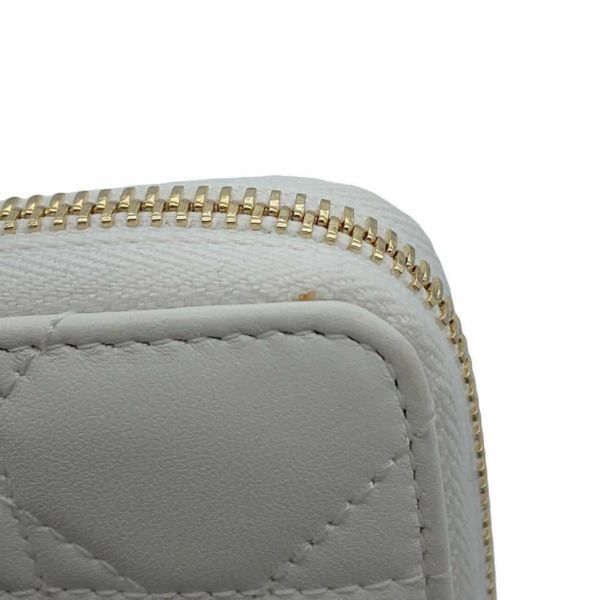 クリスチャン・ディオール コインケース レディディオール ヴォヤージュ スモール ラムスキン S0985ONMJ_M030 財布 白