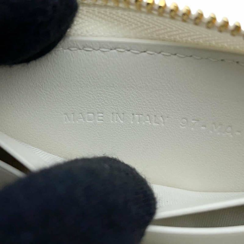 クリスチャン・ディオール コインケース レディディオール ヴォヤージュ スモール ラムスキン S0985ONMJ_M030 財布 白