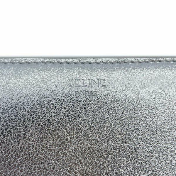 セリーヌ 三つ折り財布 トリオンフ スモールフラップウォレット レザー 10D783 CELINE 財布