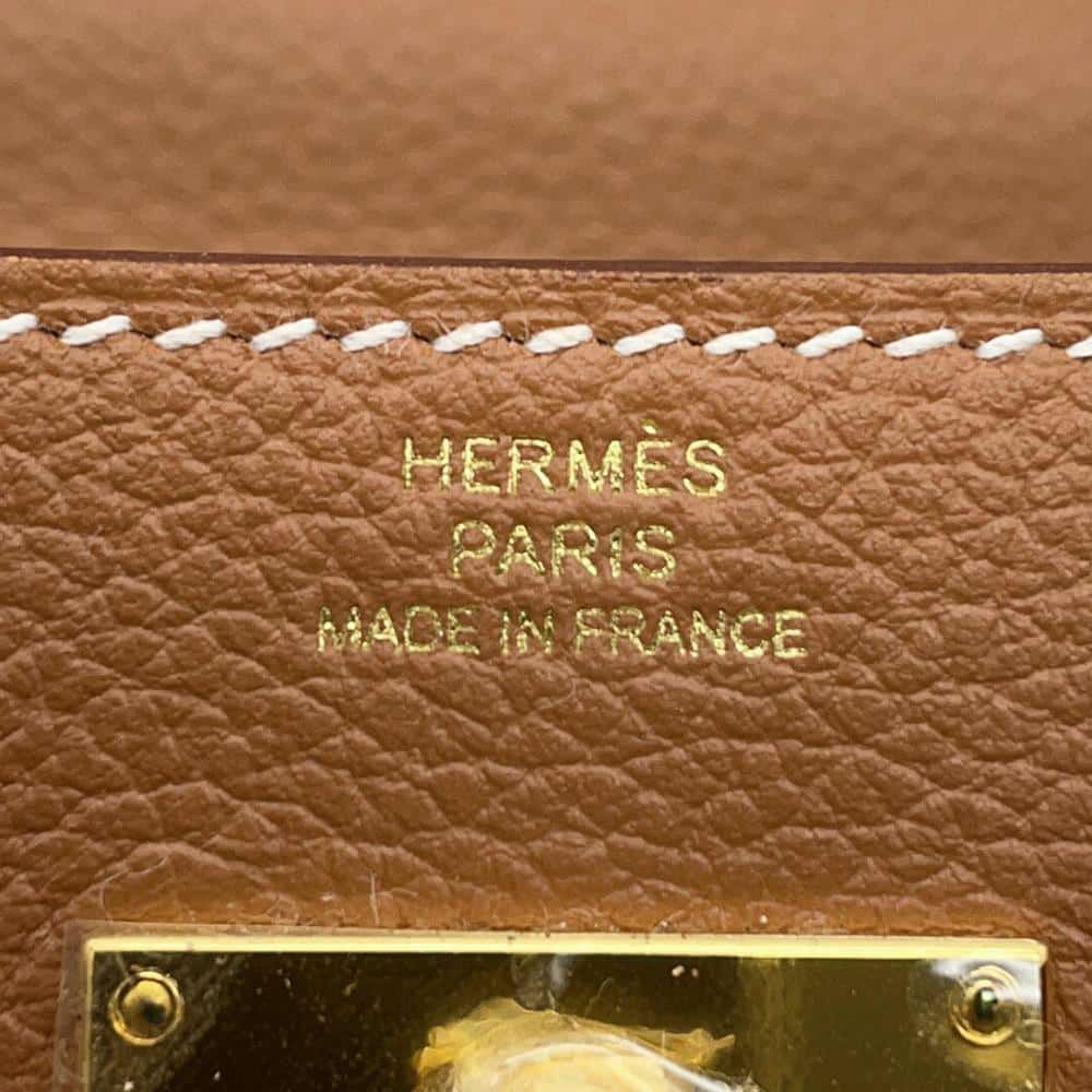 エルメス ケリーウォレット ロング トゥーゴー ゴールド/ゴールド金具 エバーカラー W刻印 HERMES 財布