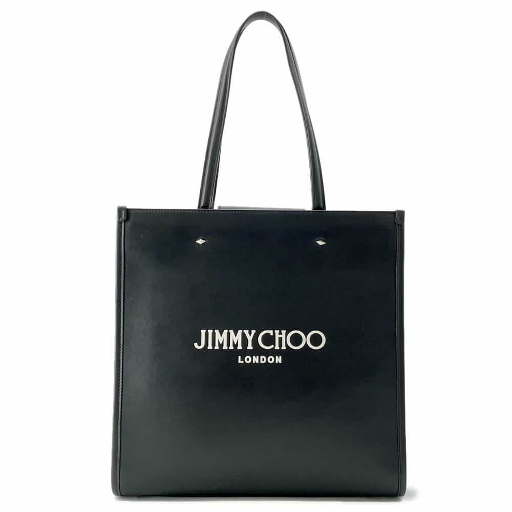 ジミーチュウ トートバッグ マーリ レザー JIMMY CHOO バッグ 黒 