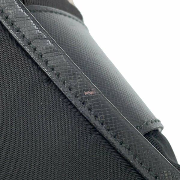 プラダ ショルダーバッグ メッセンジャーバッグ ナイロン V166 PRADA 黒