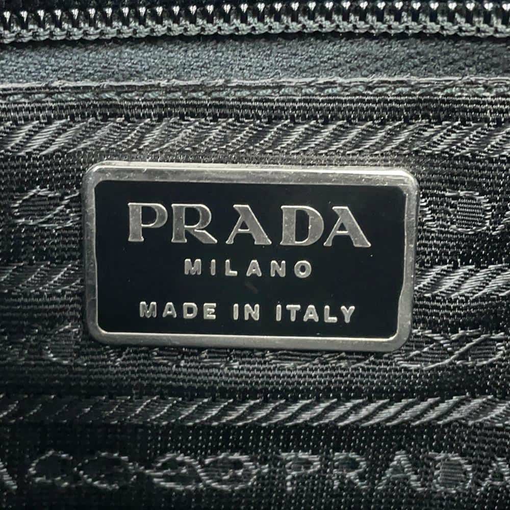 プラダ ショルダーバッグ メッセンジャーバッグ ナイロン V166 PRADA 黒