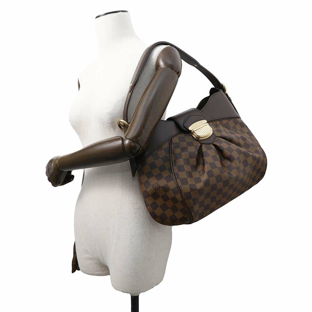 ルイヴィトン ハンドバッグ ダミエ・エベヌ システィナPM N41542 LOUIS VUITTON