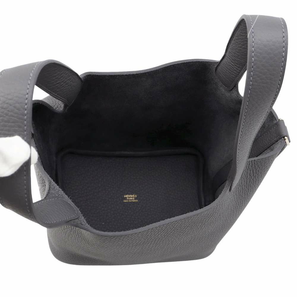 エルメス ハンドバッグ ピコタンロックPM アルドワーズ/シャンパンゴールド金具 トリヨンクレマンス W刻印