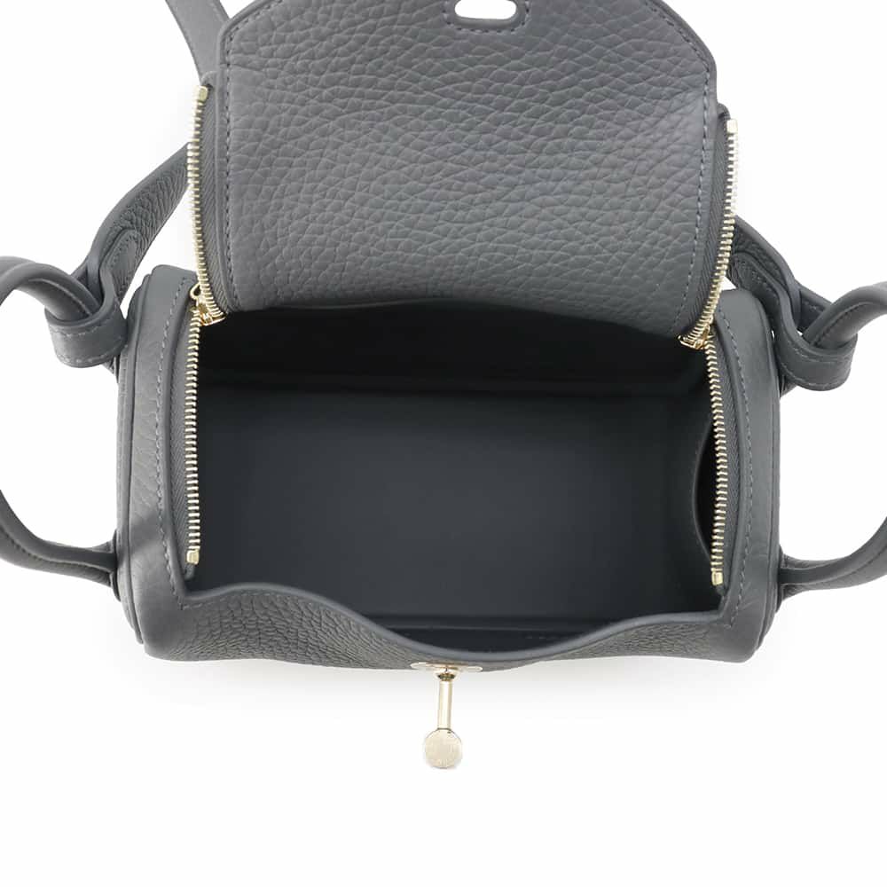 エルメス リンディ2 ミニ アルドワーズ/シャンパンゴールド金具 トリヨンクレマンス W刻印 2wayショルダー