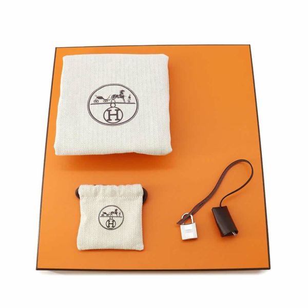 エルメス エールバッグジップPM ルトゥルネ ルージュセリエ/ブラック/シルバー金具 トワルキャドリーユ/ヴァッシュハンター W刻印