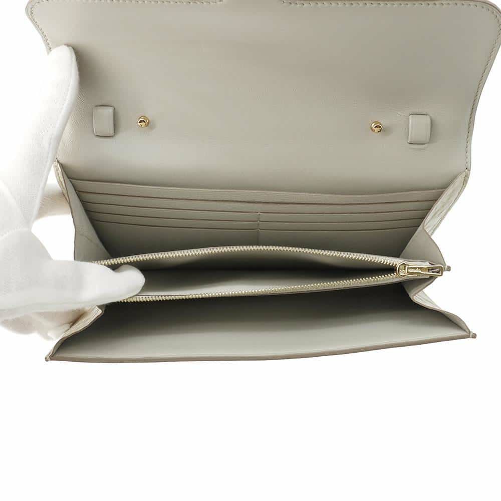 エルメス 長財布 コンスタンス トゥーゴー ロング ベトン/ゴールド金具 アリゲーターマット U刻印