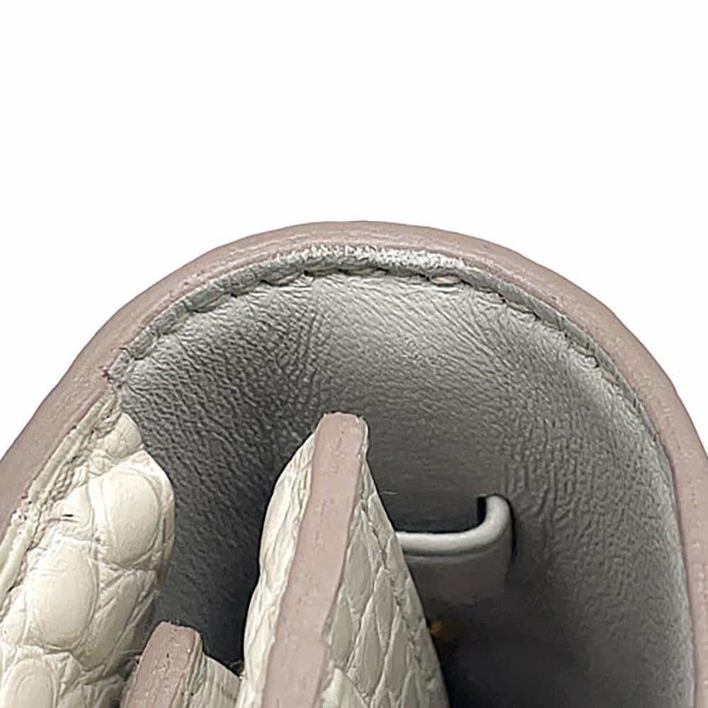 エルメス 長財布 コンスタンス トゥーゴー ロング ベトン/ゴールド金具 アリゲーターマット U刻印