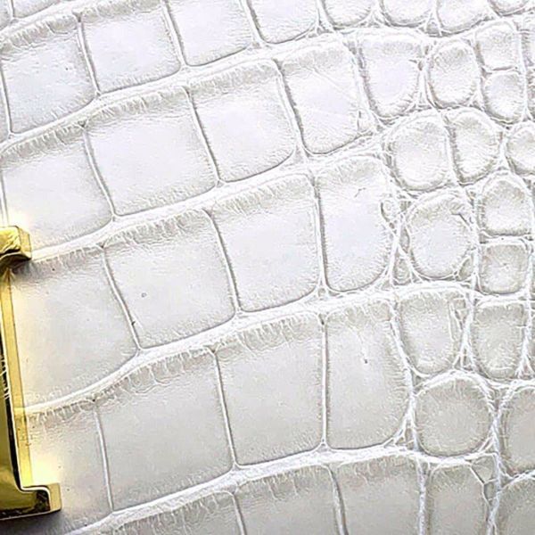 エルメス 長財布 コンスタンス トゥーゴー ロング ベトン/ゴールド金具 アリゲーターマット U刻印