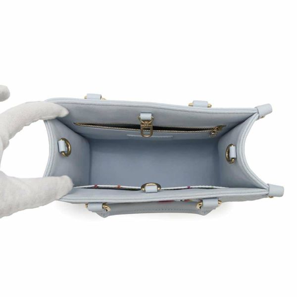 ルイヴィトン ハンドバッグ モノグラム・アンプラント LV × TM オンザゴーPM M13836 2wayショルダーバッグ 村上隆 パンダ