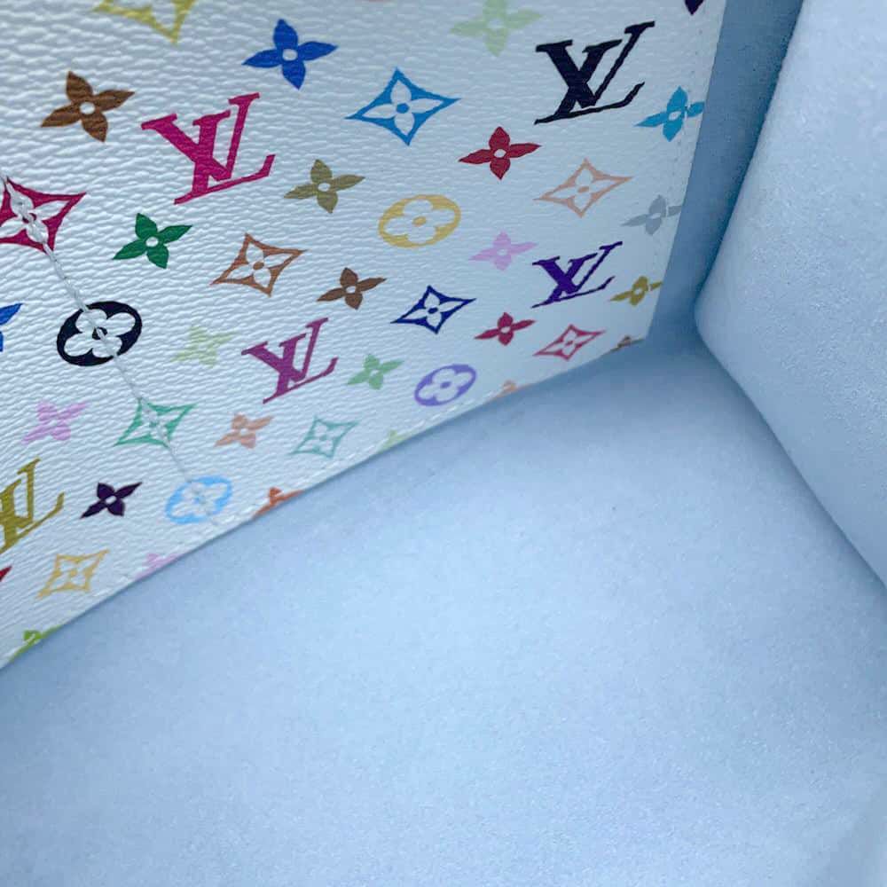 ルイヴィトン ハンドバッグ モノグラム・アンプラント LV × TM オンザゴーPM M13836 2wayショルダーバッグ 村上隆 パンダ