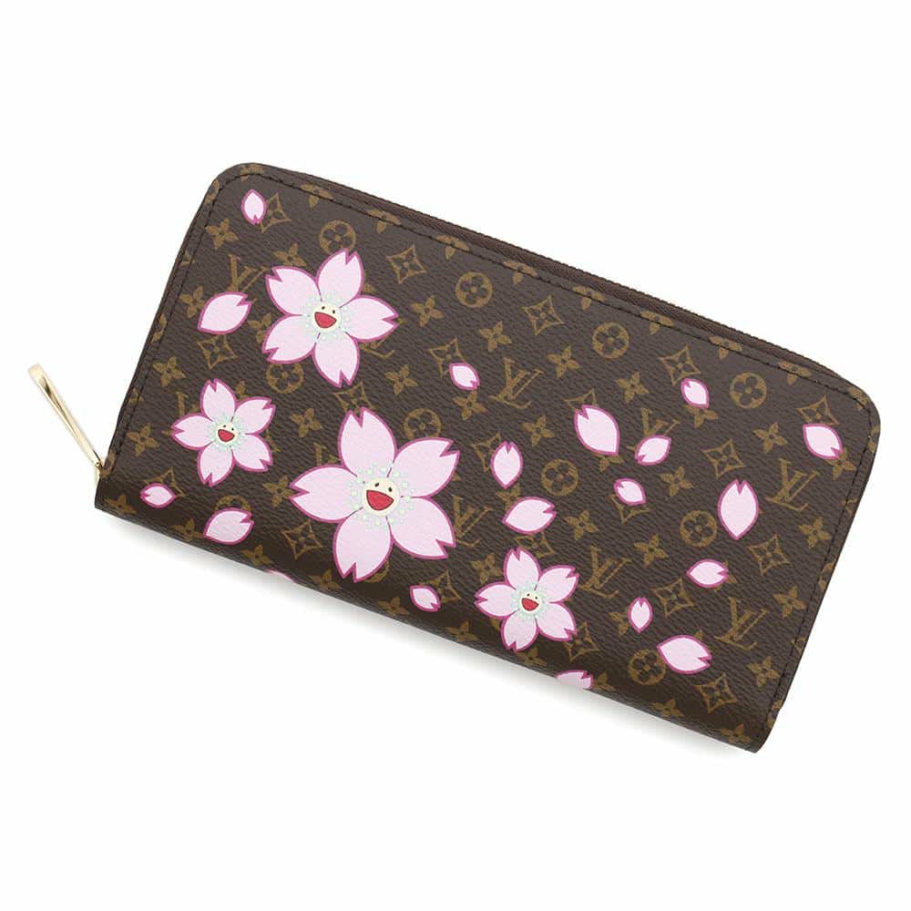 ルイヴィトン 長財布 モノグラム LV × TM ジッピー・ウォレット M13433 LOUIS VUITTON 村上隆 コラボ