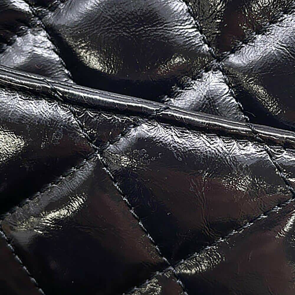 シャネル チェーンショルダーバッグ マトラッセ ココマーク ホーボー カーフスキン AS4323 CHANEL バッグ 黒