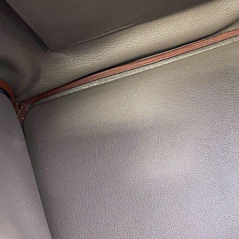 エルメス バーキン40 エタン/シルバー金具 トゴ T刻印 HERMES Birkin ハンドバッグ