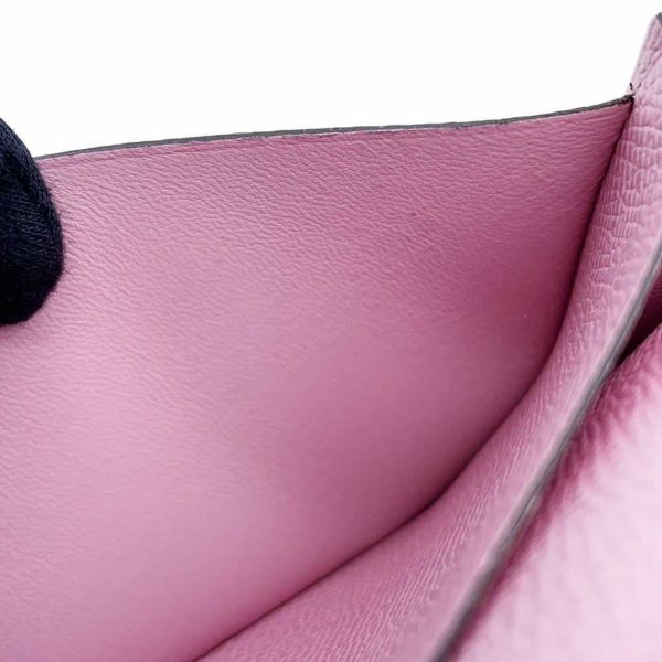 エルメス 長財布 ベアンスフレ ヴェルソ チャイ/モーヴシルベストル/シルバー金具 エプソン U刻印