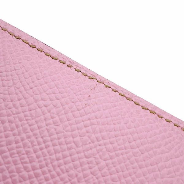 エルメス 長財布 ベアンスフレ ヴェルソ チャイ/モーヴシルベストル/シルバー金具 エプソン U刻印