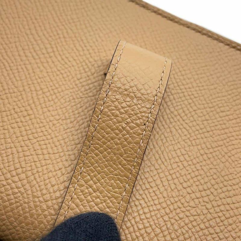 エルメス 長財布 ベアンスフレ ヴェルソ チャイ/モーヴシルベストル/シルバー金具 エプソン U刻印