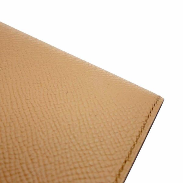 エルメス 長財布 ベアンスフレ ヴェルソ チャイ/モーヴシルベストル/シルバー金具 エプソン U刻印