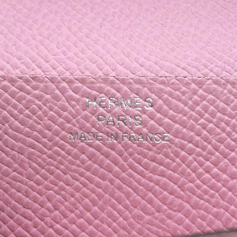 エルメス 長財布 ベアンスフレ ヴェルソ チャイ/モーヴシルベストル/シルバー金具 エプソン U刻印