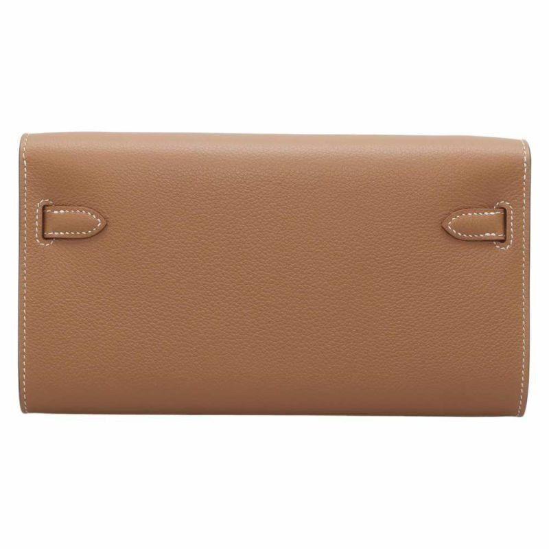 エルメス ケリーウォレット ロング トゥーゴー ゴールド/ゴールド金具 エバーカラー B刻印