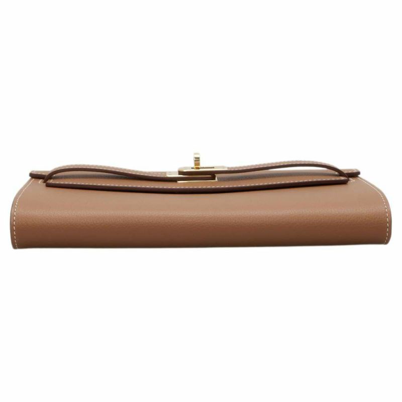 エルメス ケリーウォレット ロング トゥーゴー ゴールド/ゴールド金具 エバーカラー B刻印