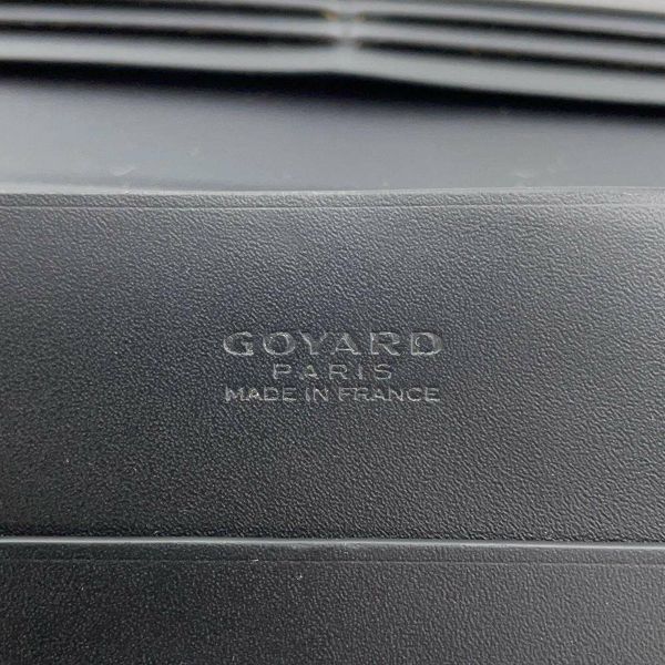 ゴヤール 長財布 リシュリュー ヘンリーボーン PVC レザー GOYARD 財布 二つ折り 黒