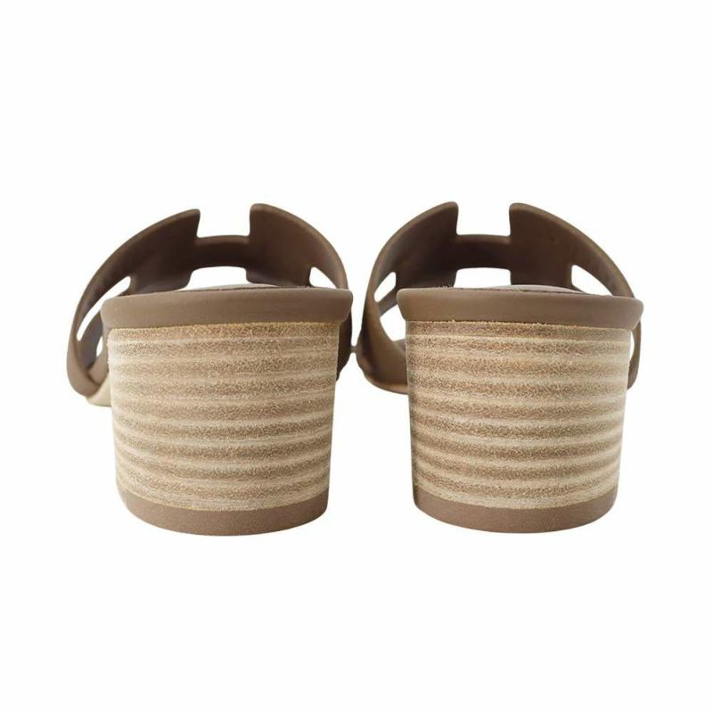 エルメス サンダル オアジス Oasis レザー レディースサイズ35 HERMES 靴