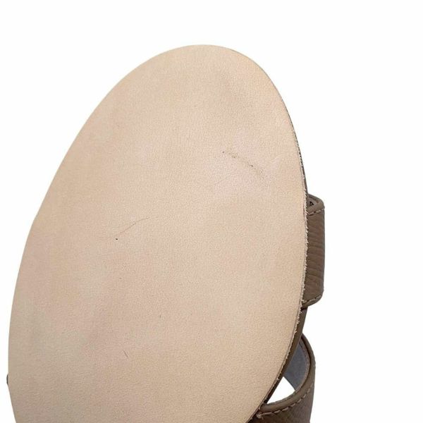 エルメス サンダル オアジス Oasis レザー レディースサイズ35 HERMES 靴