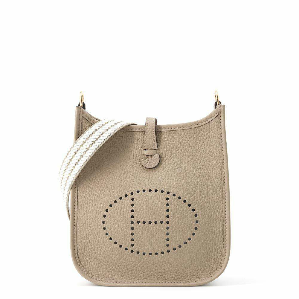 エルメス エブリンTPM アマゾン サングル ジグザグ ベージュマルファ/ゴールド金具 トリヨンクレマンス W刻印