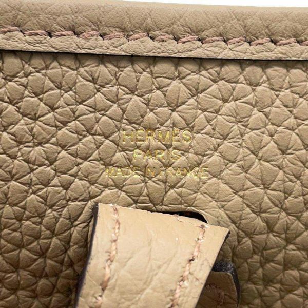 エルメス エブリンTPM アマゾン サングル ジグザグ ベージュマルファ/ゴールド金具 トリヨンクレマンス W刻印