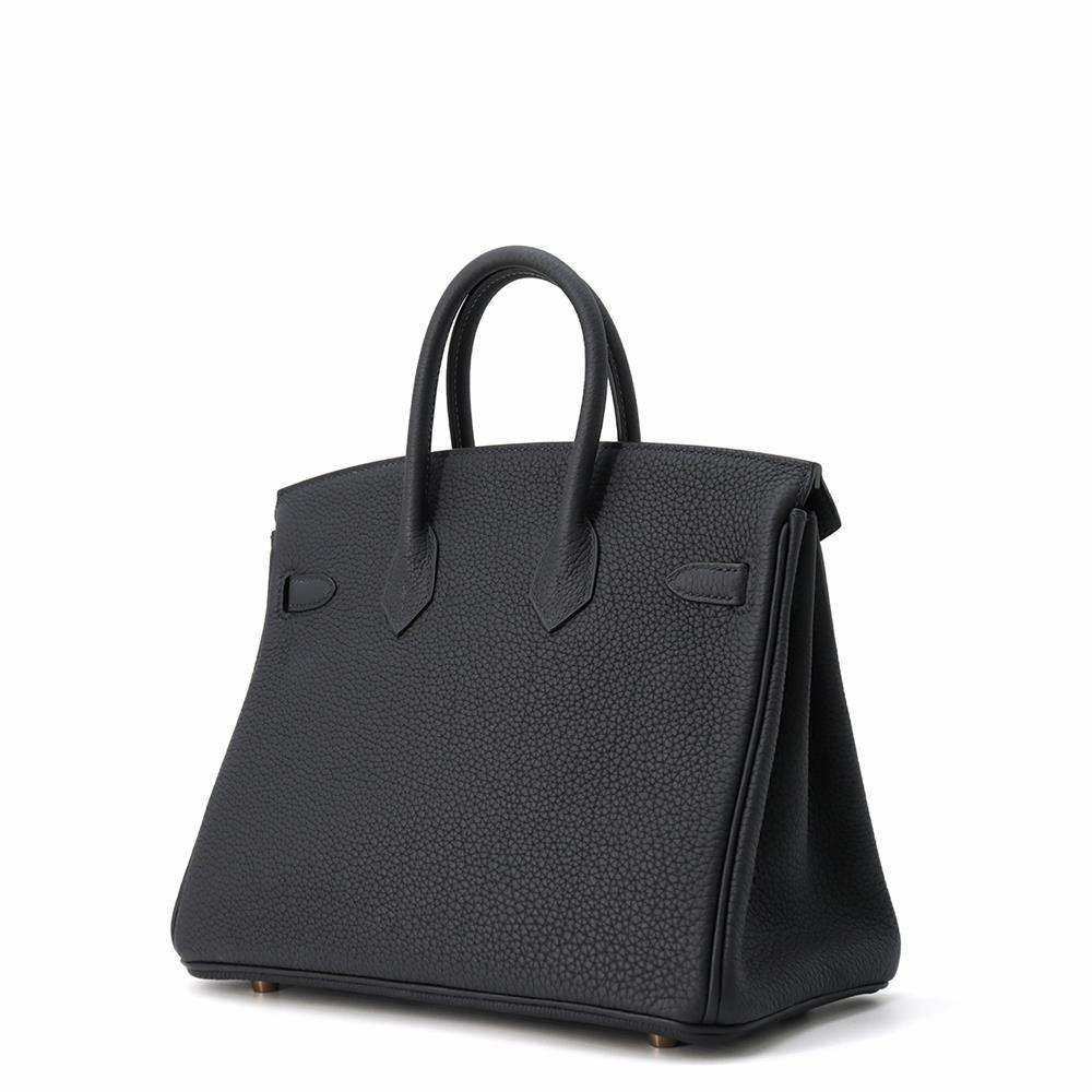エルメス バーキン25 キャバン/ピンクゴールド金具 トゴ B刻印 HERMES Birkin ハンドバッグ