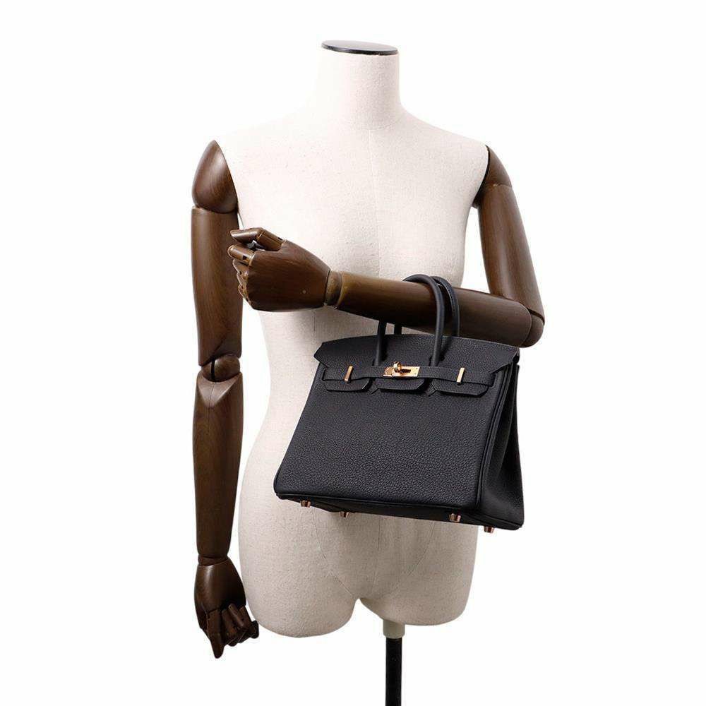 エルメス バーキン25 キャバン/ピンクゴールド金具 トゴ B刻印 HERMES Birkin ハンドバッグ