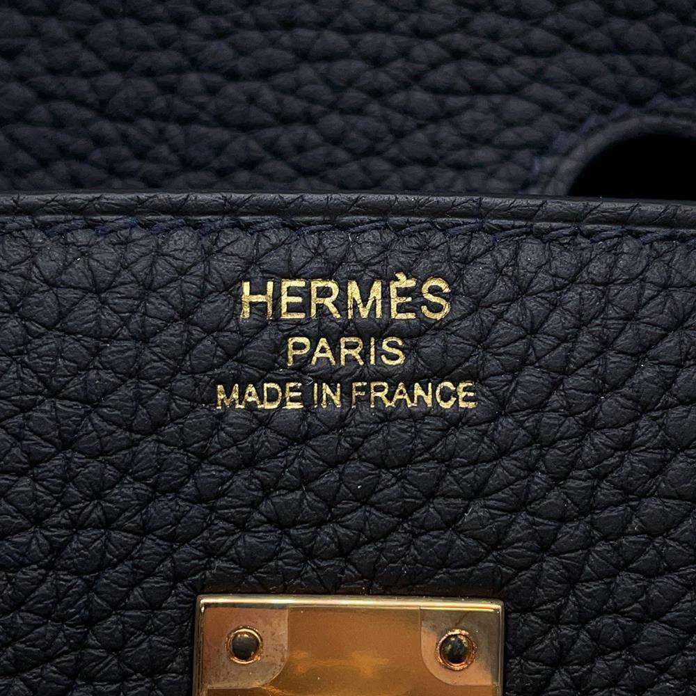 エルメス バーキン25 キャバン/ピンクゴールド金具 トゴ B刻印 HERMES Birkin ハンドバッグ