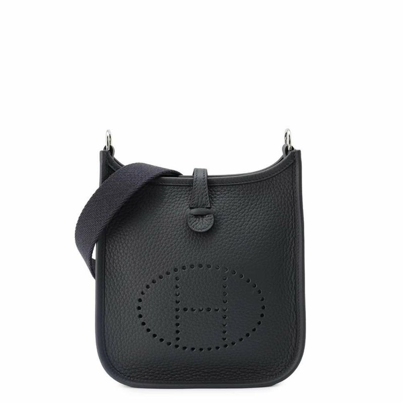 エルメス ショルダーバッグ エブリンTPM グリミスティ/シルバー金具 トリヨンクレマンス W刻印 HERMES Evelyne