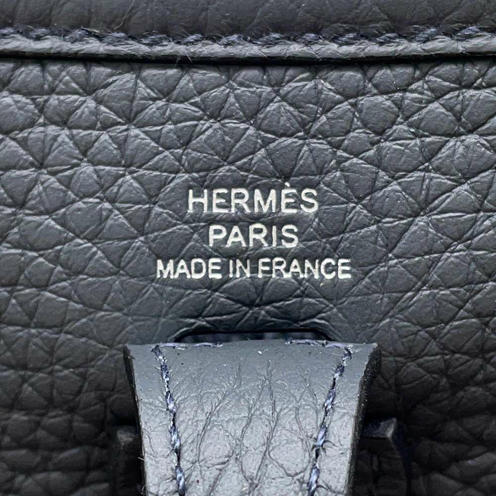 エルメス ショルダーバッグ エブリンTPM グリミスティ/シルバー金具 トリヨンクレマンス W刻印 HERMES Evelyne