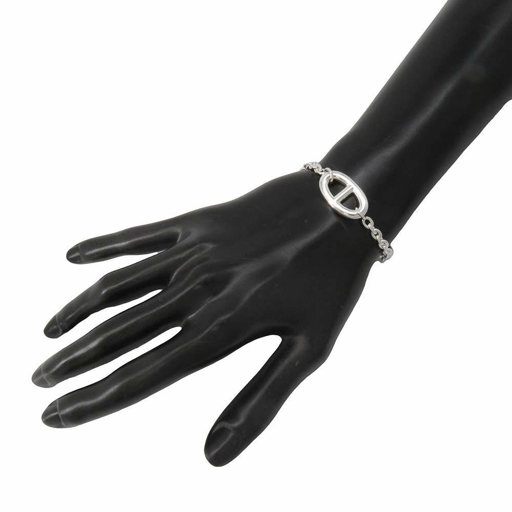 エルメス ブレスレット シェーヌダンクル ファランドール SV925シルバー サイズLG HERMES ジュエリー