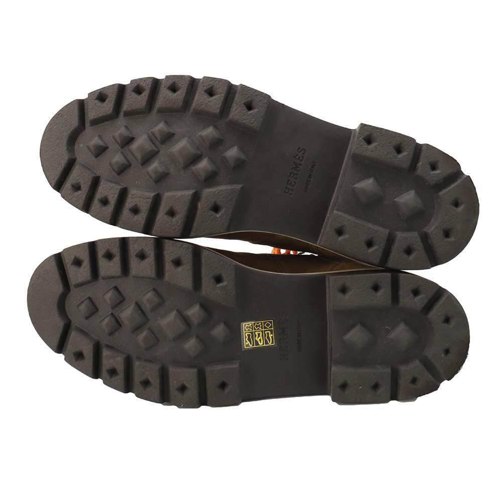 エルメス アンクルブーツ ハイク ショートブーツ スエードカーフレザー メンズサイズ43 HERMES 靴