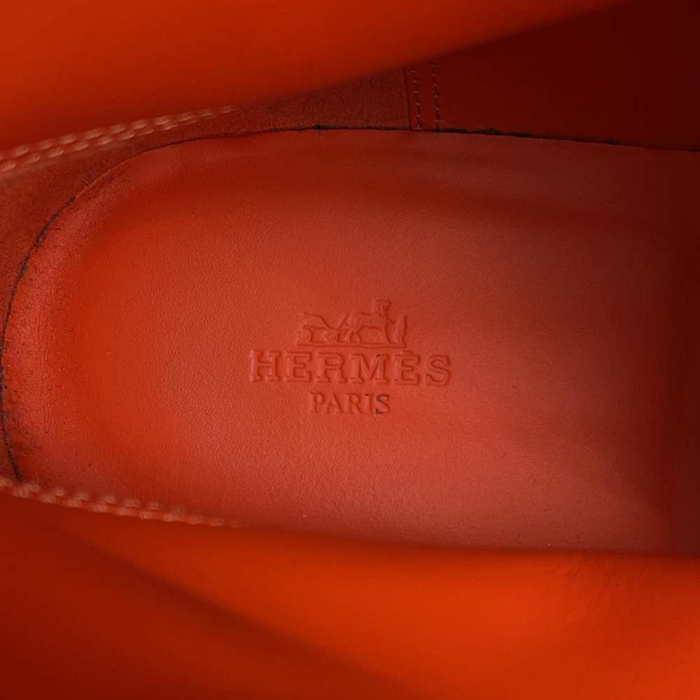 エルメス アンクルブーツ ハイク ショートブーツ スエードカーフレザー メンズサイズ43 HERMES 靴