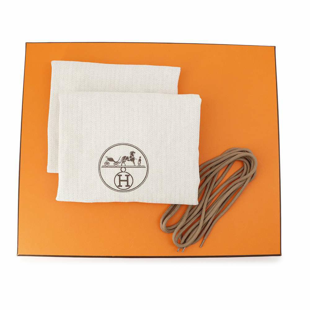 エルメス アンクルブーツ ハイク ショートブーツ スエードカーフレザー メンズサイズ43 HERMES 靴