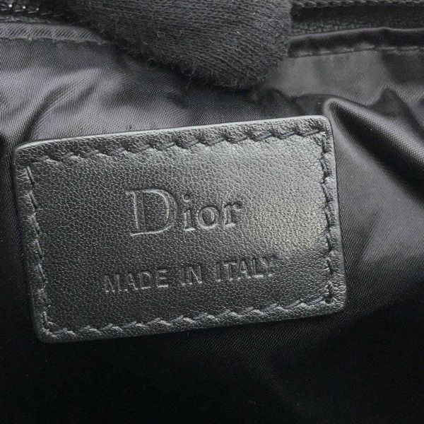 クリスチャン・ディオール ボディバッグ サドル ナイロン 1ADPO128YVV Christian Dior サドルバッグ ウエストポーチ 黒