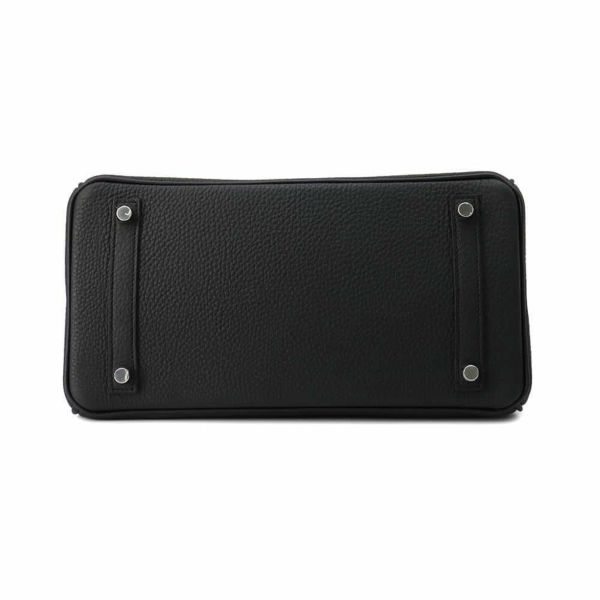 エルメス バーキン30 ブラック/シルバー金具 トゴ W刻印 HERMES