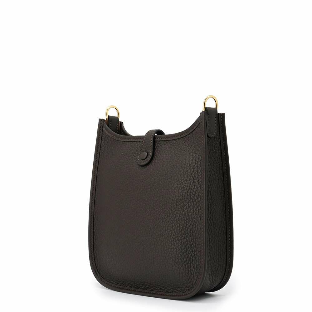 エルメス エブリンTPM アマゾン サングル ジグザグ エベンヌ/エトゥープ/ゴールド金具 トリヨンクレマンス K刻印