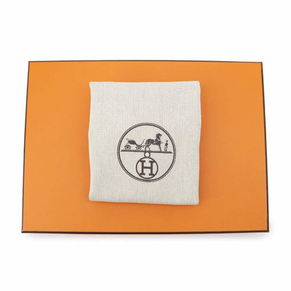 エルメス ショルダーバッグ エールバッグジップ ミニ ブラック/シルバー金具 トワルミリタリー/ヴァッシュハンター W刻印 黒