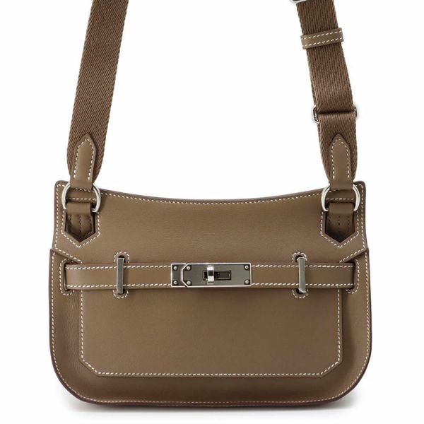 エルメス ジプシエール ミニ エトゥープ/シルバー金具 スイフト U刻印 HERMES バッグ