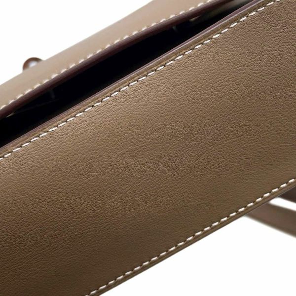 エルメス ジプシエール ミニ エトゥープ/シルバー金具 スイフト U刻印 HERMES バッグ