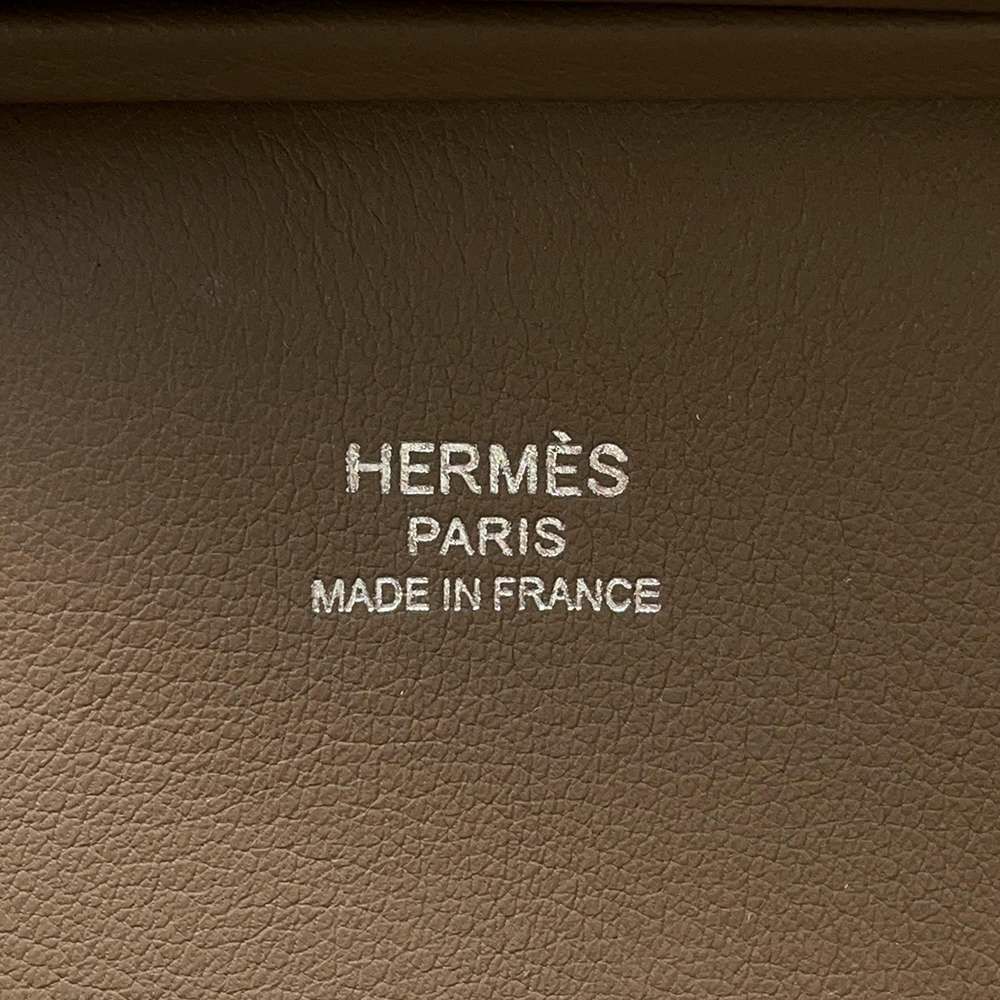 エルメス ジプシエール ミニ エトゥープ/シルバー金具 スイフト U刻印 HERMES バッグ