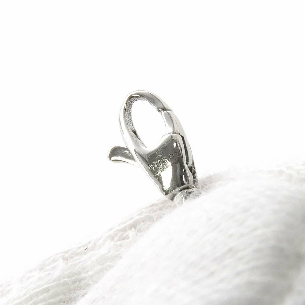 グッチ ブレスレット フローラ GGチャーム ダイヤ 64P 計約0.22ct K18WGホワイトゴールド 581817 GUCCI