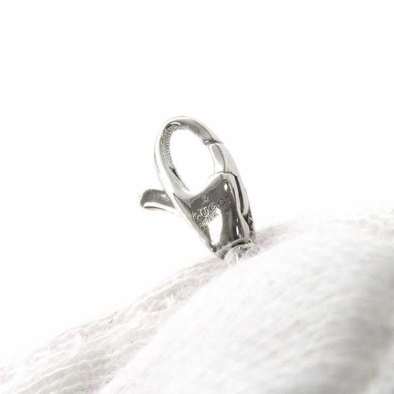 グッチ ブレスレット フローラ GGチャーム ダイヤ 64P 計約0.22ct K18WGホワイトゴールド 581817 GUCCI