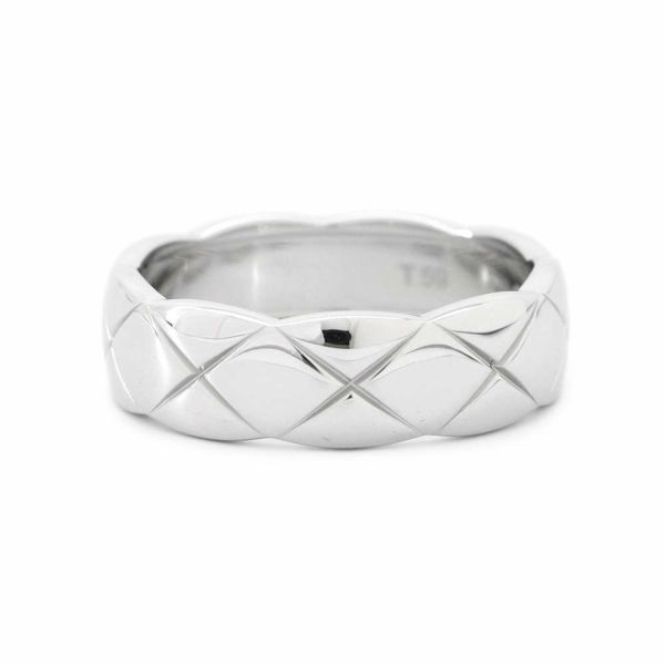 シャネル リング ココ クラッシュ コレクション リング ミディアム K18WGホワイトゴールド サイズ59 J10570 CHANEL 指輪 ジュエリー